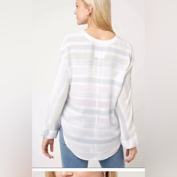 RAILS Lily Tunic In Brighton Stripe size L - Picture 5 of 11